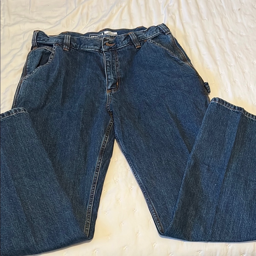 Carhartt Men's Relaxed Blue Jeans